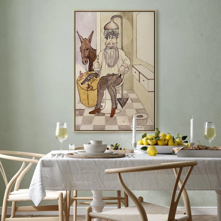 Obraz - Frida Kahlo – Salon piękności