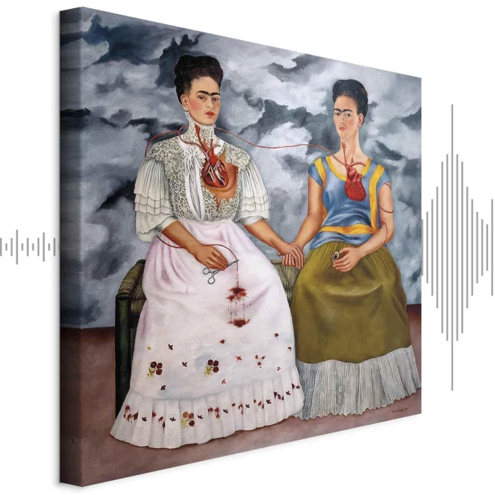 Obraz - Frida Kahlo – Dwie Fridy