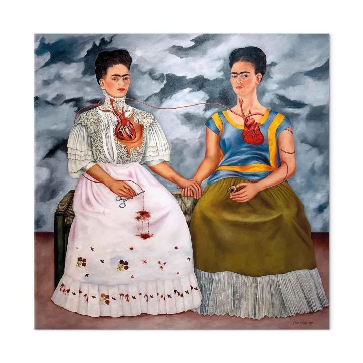 Obraz - Frida Kahlo – Dwie Fridy
