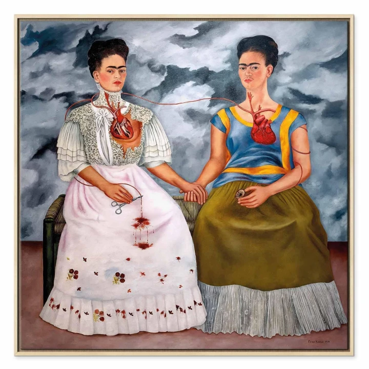 Obraz - Frida Kahlo – Dwie Fridy