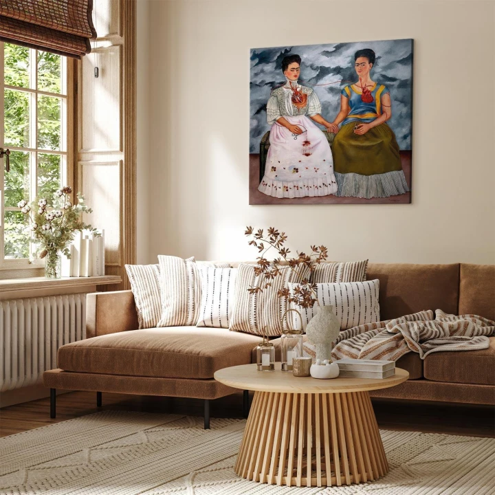 Obraz - Frida Kahlo – Dwie Fridy