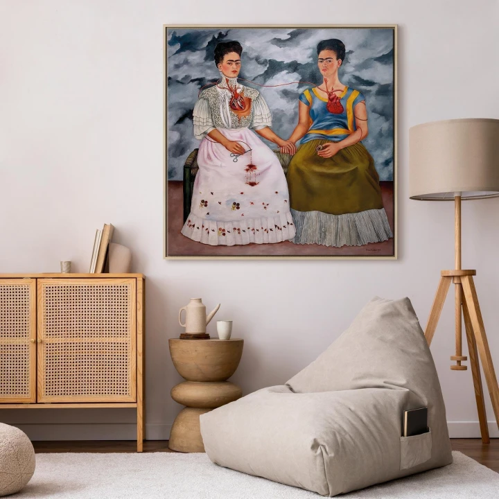 Obraz - Frida Kahlo – Dwie Fridy
