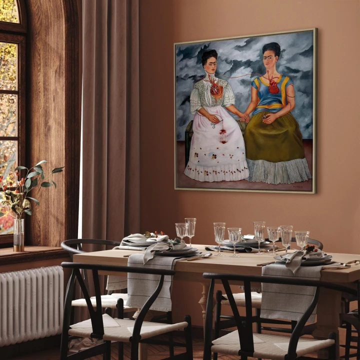 Obraz - Frida Kahlo – Dwie Fridy