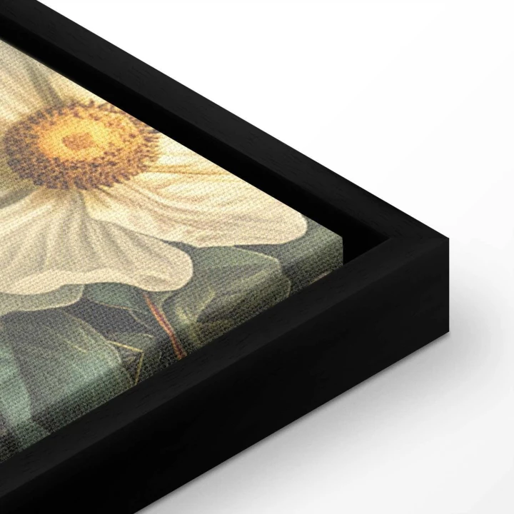 Obraz - Kwiaty, ptaki i motyle - ilustracja w stylu vintage