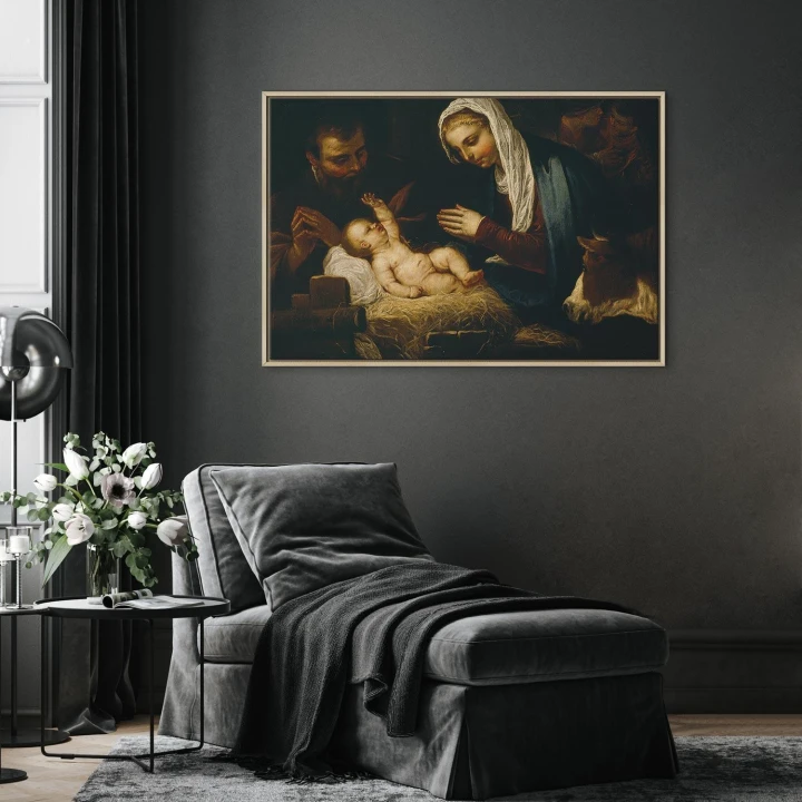 Obraz - Tintoretto – Święta Rodzina