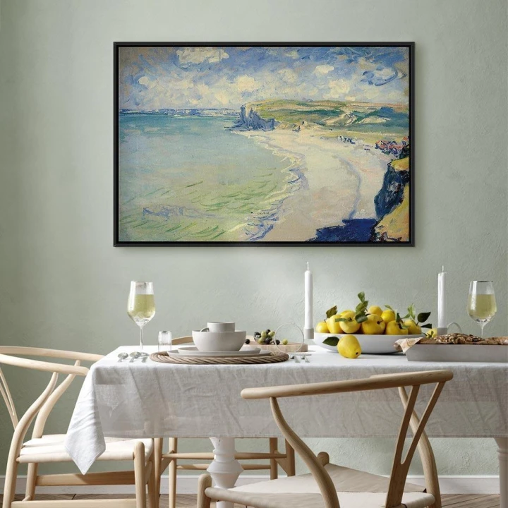 Obraz - Claude Monet – Plaża w Pourville