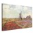 Obraz - Claude Monet – Pola tulipanów i wiatrak w Rijnsburg