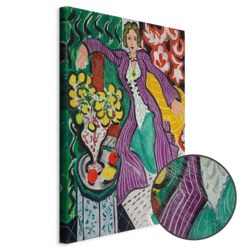 Obraz - Henri Matisse – Kobieta w fioletowym płaszczu