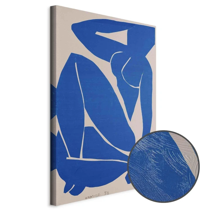 Obraz - Henri Matisse – Niebieski Nago III