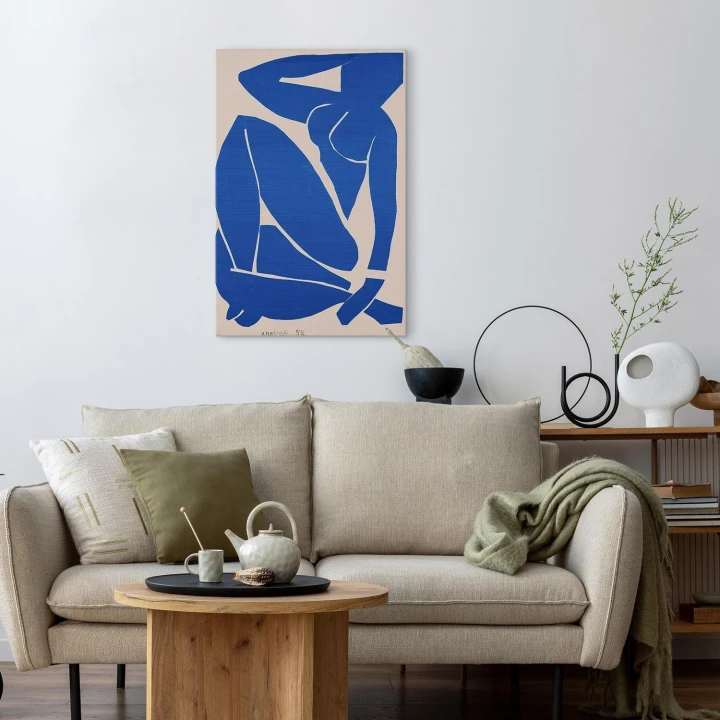 Obraz - Henri Matisse – Niebieski Nago III