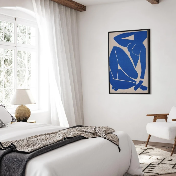 Obraz - Henri Matisse – Niebieski Nago III