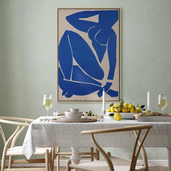 Obraz - Henri Matisse – Niebieski Nago III