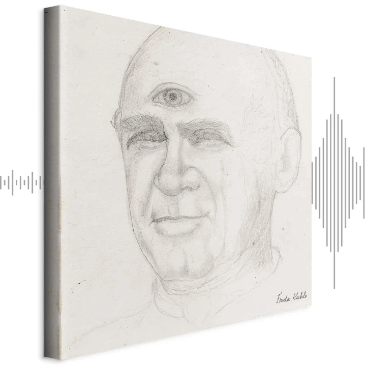 Obraz - Frida Kahlo – Portret Nacho Aguirre