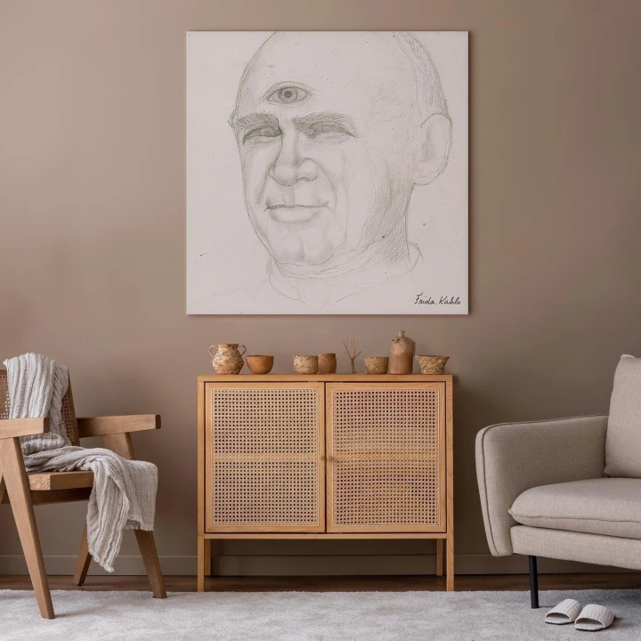Obraz - Frida Kahlo – Portret Nacho Aguirre