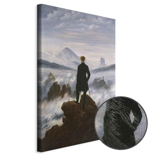 Obraz - Caspar David Friedrich – Wędrowiec nad morzem mgły