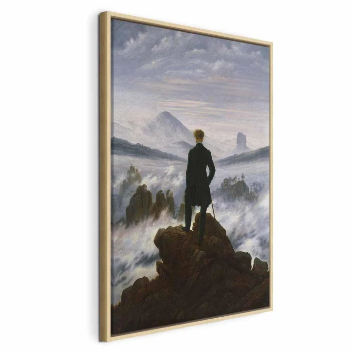 Obraz - Caspar David Friedrich – Wędrowiec nad morzem mgły