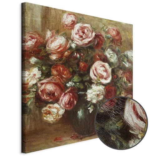Obraz - Pierre-Auguste Renoir – Bukiet róż (martwa natura)