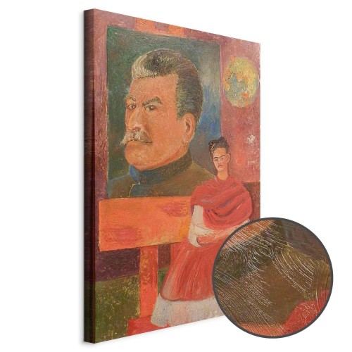 Obraz - Frida Kahlo – Autoportret ze Stalinem