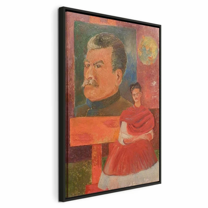 Obraz - Frida Kahlo – Autoportret ze Stalinem