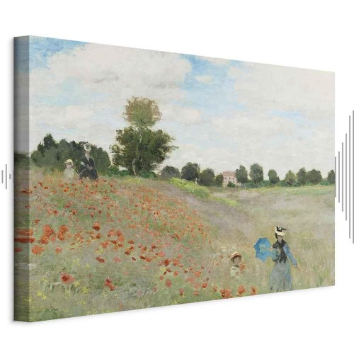 Obraz - Claude Monet – Pole maków koło Argenteuil