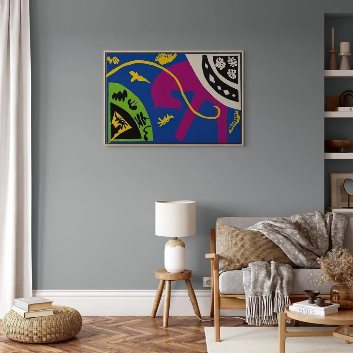 Obraz - Henri Matisse – Koń, jeździec i klaun (z cyklu „Jazz”)
