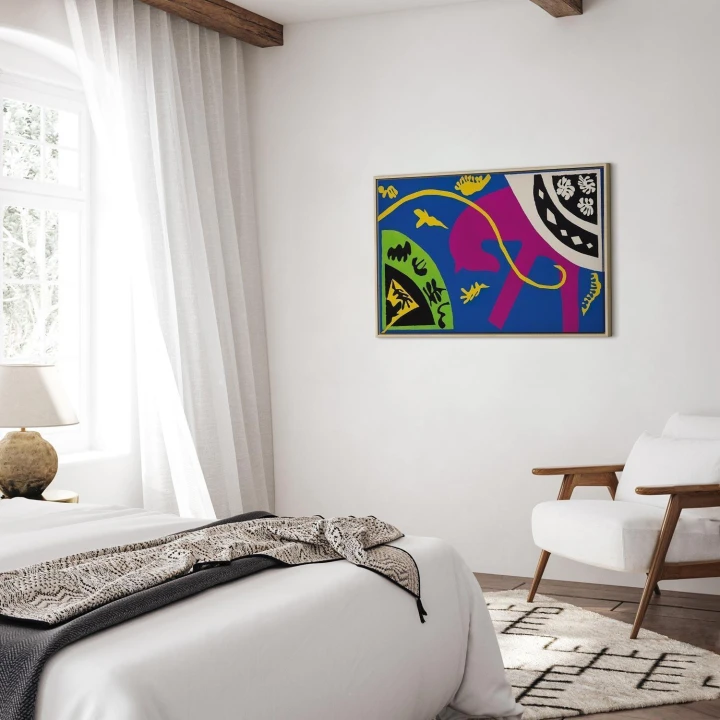 Obraz - Henri Matisse – Koń, jeździec i klaun (z cyklu „Jazz”)