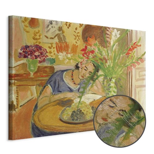Obraz - Henri Matisse – Kobieta z mieczykami