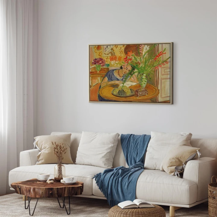 Obraz - Henri Matisse – Kobieta z mieczykami