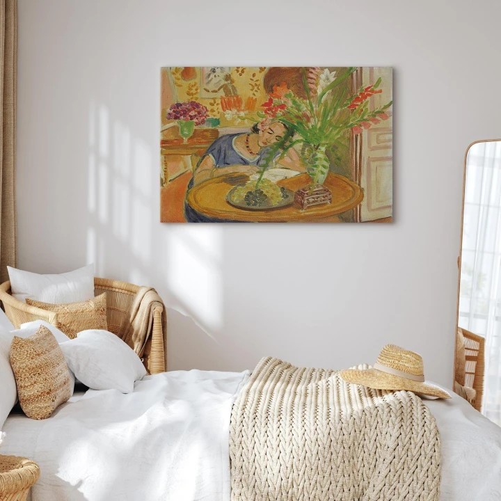 Obraz - Henri Matisse – Kobieta z mieczykami