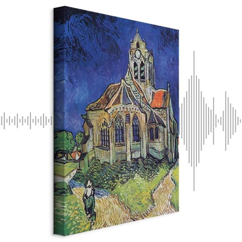 Obraz - Vincent van Gogh – Kościół w Auvers