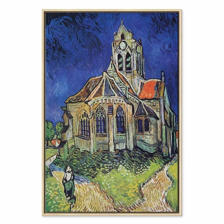 Obraz - Vincent van Gogh – Kościół w Auvers