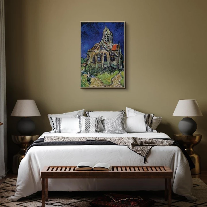 Obraz - Vincent van Gogh – Kościół w Auvers