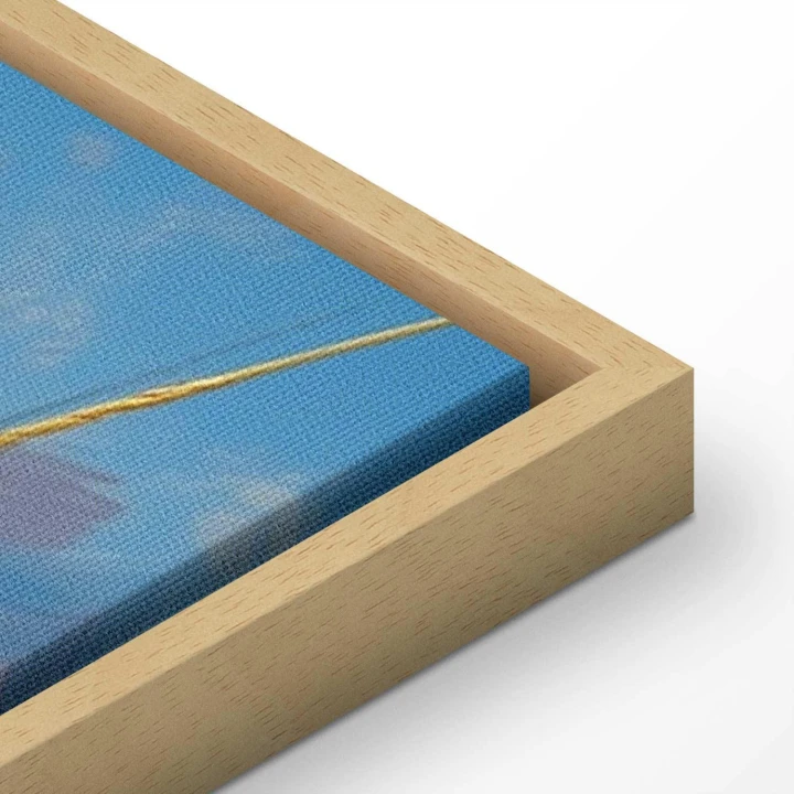 Obraz - Morski krajobraz - polne kwiaty i widok na wzburzone morze