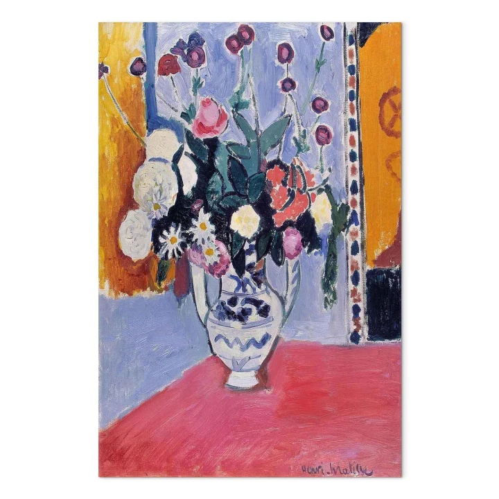 Obraz - Henri Matisse – Bukiet w wazonie z dwoma uchwytami