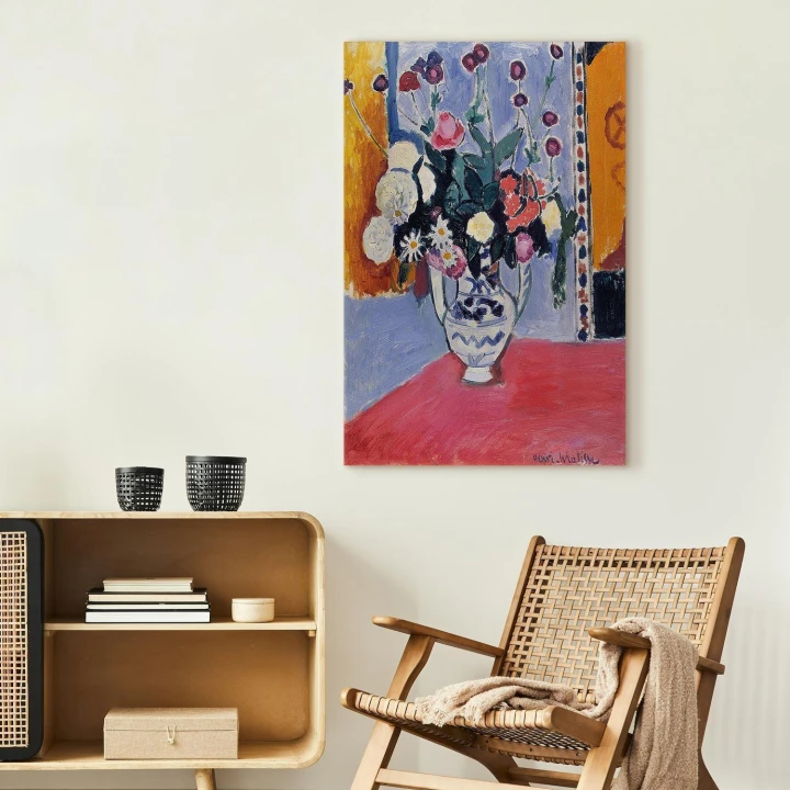 Obraz - Henri Matisse – Bukiet w wazonie z dwoma uchwytami