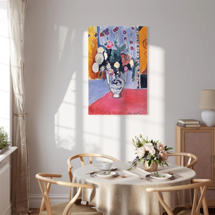 Obraz - Henri Matisse – Bukiet w wazonie z dwoma uchwytami