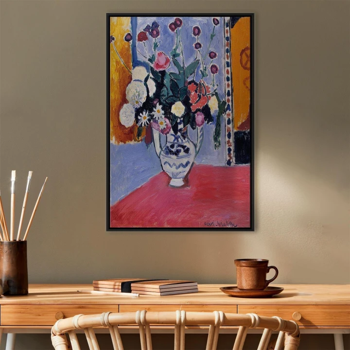 Obraz - Henri Matisse – Bukiet w wazonie z dwoma uchwytami