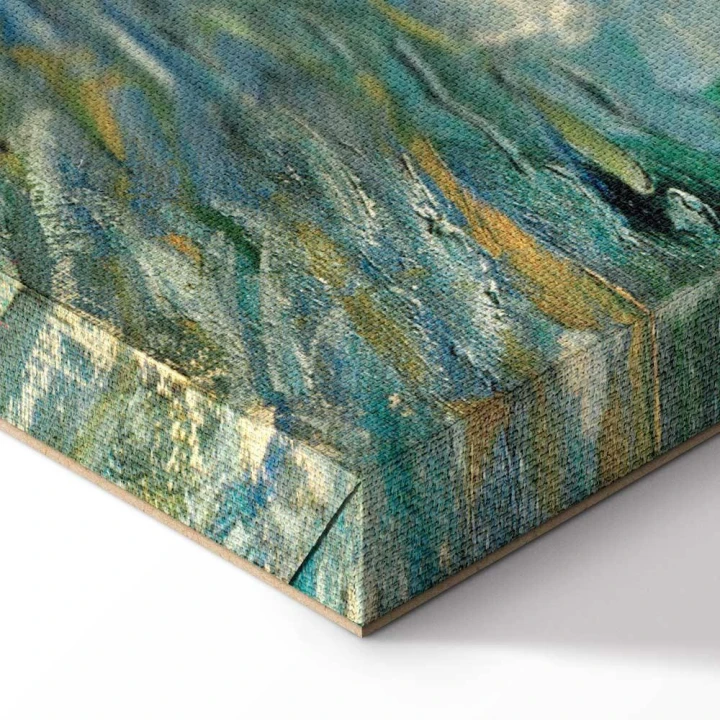Obraz - Vincent van Gogh – Widok morza w Saintes-Maries