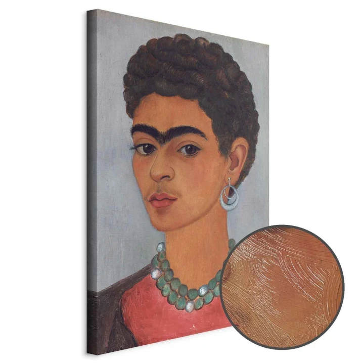 Obraz - Frida Kahlo – Autoportret z kręconymi włosami
