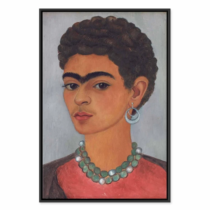 Obraz - Frida Kahlo – Autoportret z kręconymi włosami