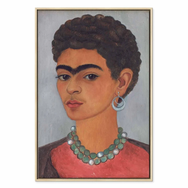 Obraz - Frida Kahlo – Autoportret z kręconymi włosami