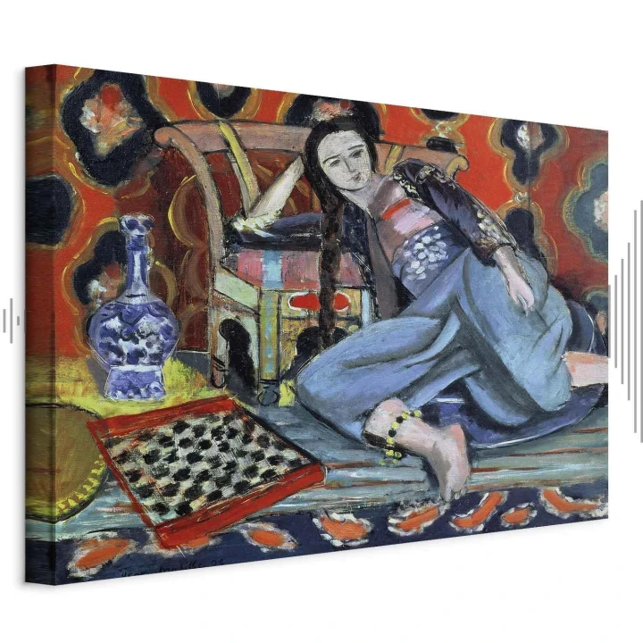 Obraz - Henri Matisse – Odaliska z tureckim krzesłem