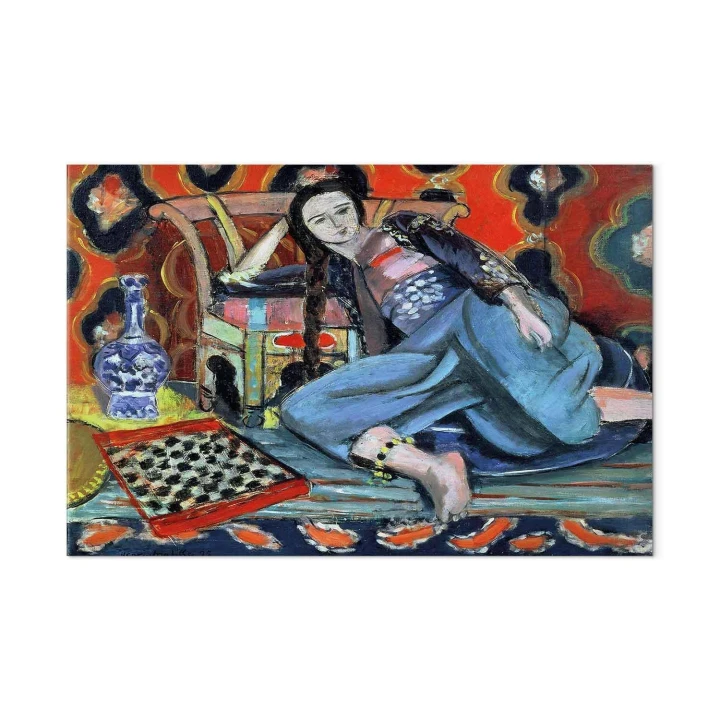 Obraz - Henri Matisse – Odaliska z tureckim krzesłem