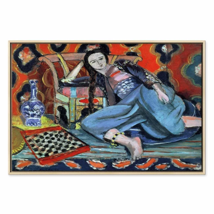Obraz - Henri Matisse – Odaliska z tureckim krzesłem