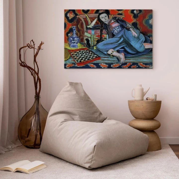 Obraz - Henri Matisse – Odaliska z tureckim krzesłem