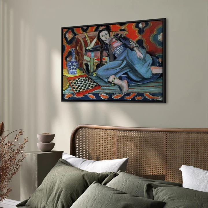 Obraz - Henri Matisse – Odaliska z tureckim krzesłem
