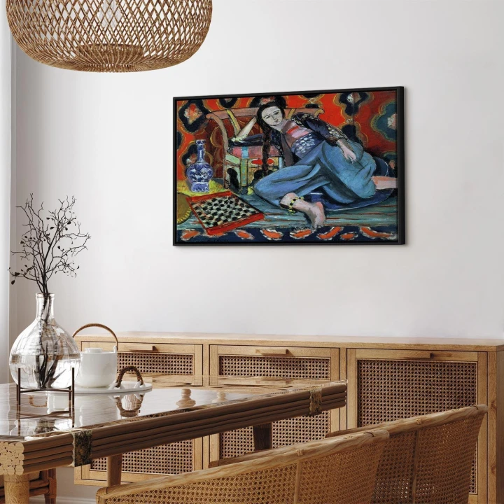 Obraz - Henri Matisse – Odaliska z tureckim krzesłem