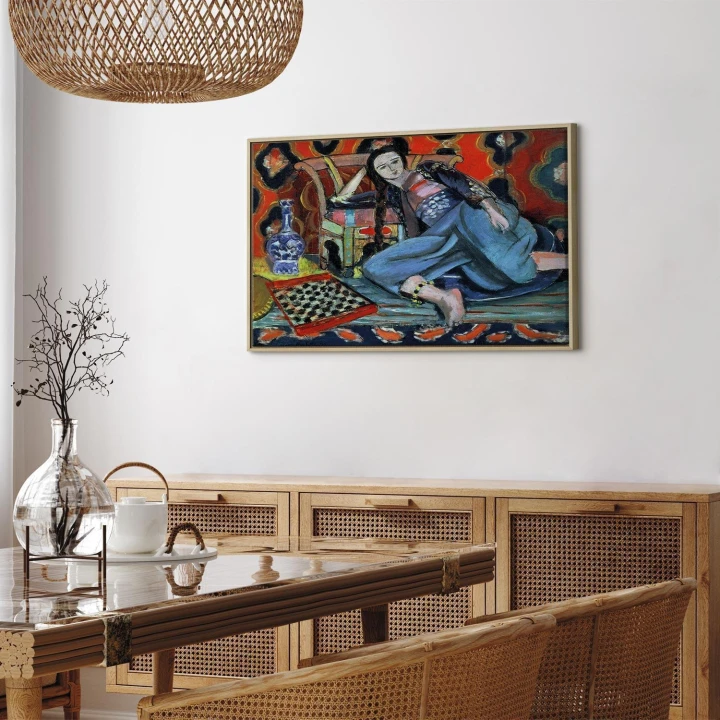 Obraz - Henri Matisse – Odaliska z tureckim krzesłem