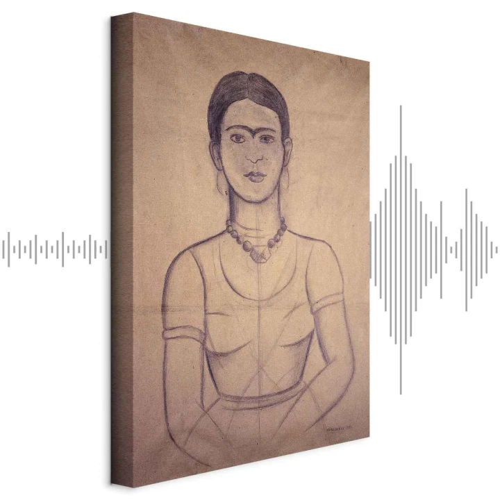 Obraz - Frida Kahlo – Autoportret, 1929 (rysunek)