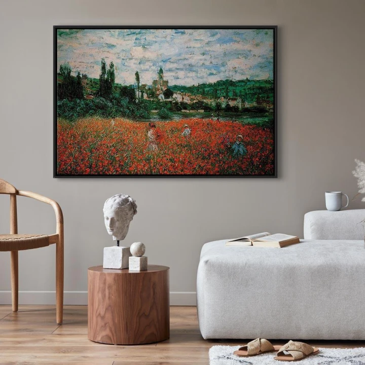 Obraz - Claude Monet – Pole maków pod Vétheuil
